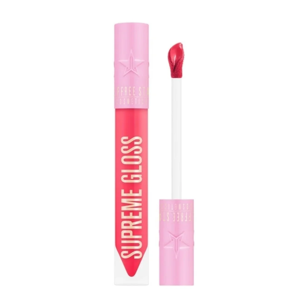 Jeffree Star Coral Pink Tinted Lip Gloss Watermelon Soda Supreme Gloss